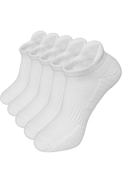 GENERAL 5 Pairs Running Ankle Cotton Socks for Men Women