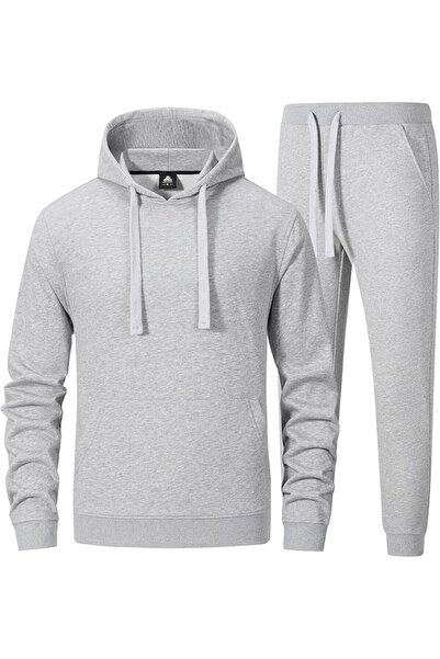 ANOTWENER Men Sweat Suits for Men 2 Piece Running suits for men set (pack of 2)