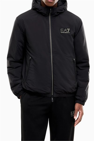 EA7 Erkek Mont Siyah