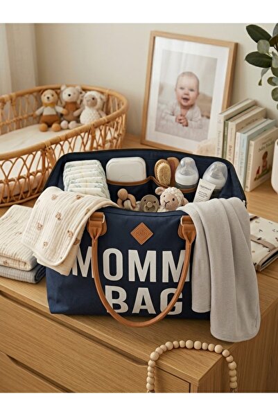 OMY Mommy Bag Mother Baby Care Bag Shoulder Bag with Thermal Bottle