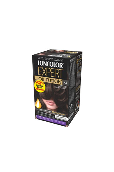 N-A Pachet promo Loncolor Expert Oil Fusion 4.0 Saten Mediu, 2 bucati