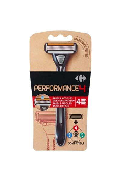 Carrefour Aparat de ras Performance, 4 lame, 1 buc