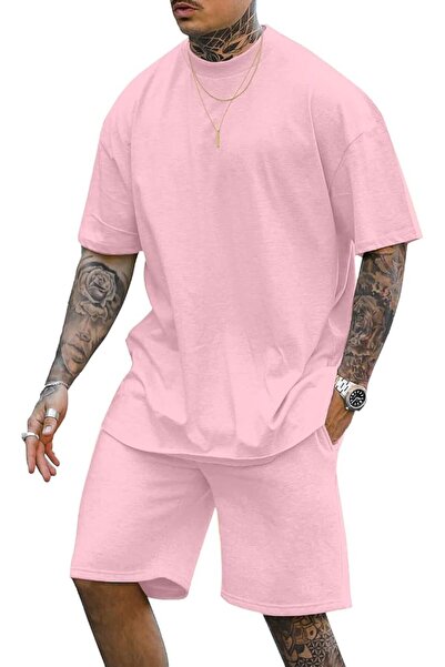 GENERAL Lexiart Mens 2 Piece Outfits Casual Tracksuit Shorts Summer Sweatsuit...