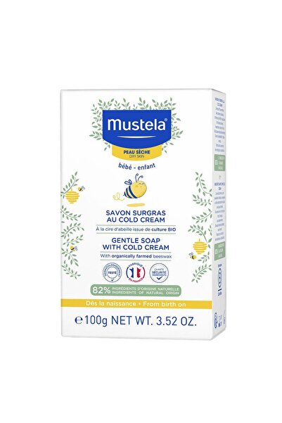Mustela Cremă rece, Ceară de albine, Curățare delicată, Săpun solid, 100 g