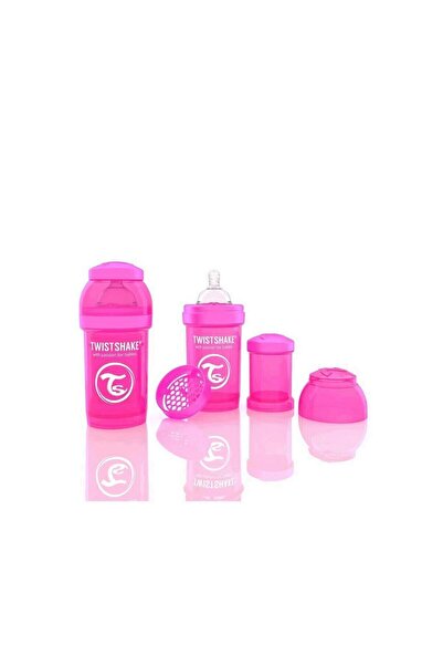 Twistshake Biberon Anti - Colici 180 ml Roz