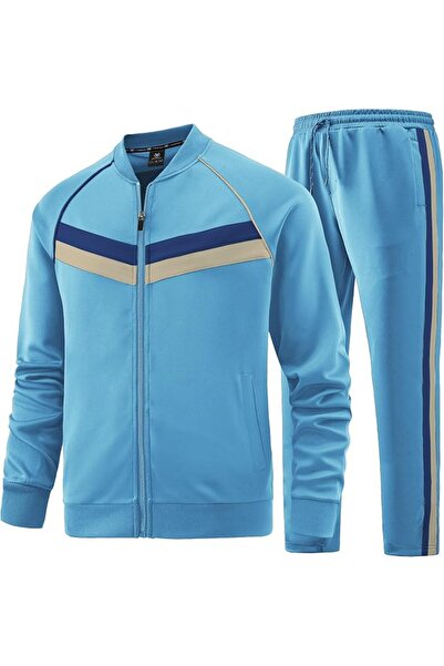 GENERAL W JIANWANG Men Mens Track Suits 2 Piece track suits for men set (pack...