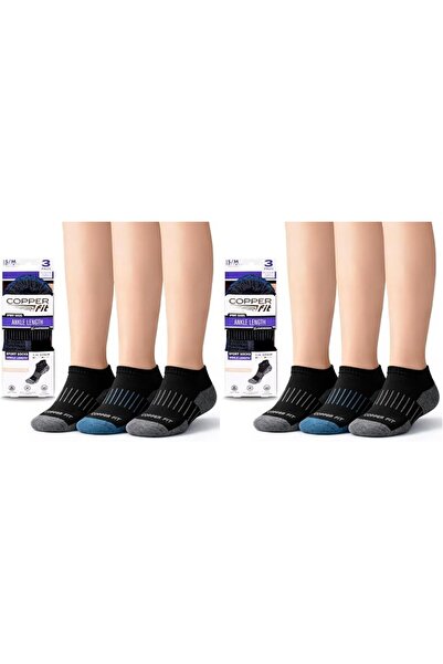 Copper Fit جوارب رياضية للبالغين من الجنسين (عبوة من 3 قطع)