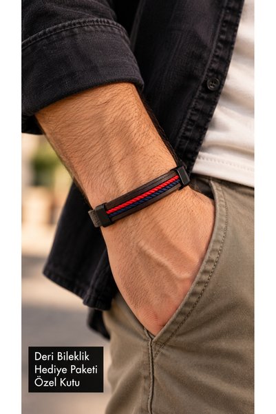 HER ŞEY NOTA www.herseynota.com Sylarque Garnovia Brown Red Navy Blue Leather...