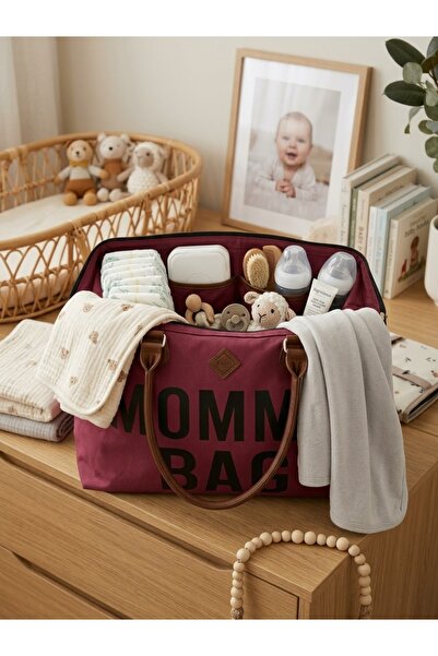 OMY Mommy Bag Mother Baby Care Bag Shoulder Bag with Thermal Bottle
