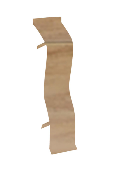 Korner Conector pentru plintă LP55, Stejar California