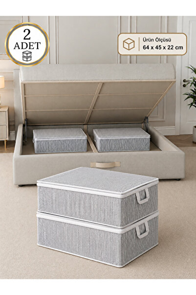 MorPort 2-Piece Sofa Bed Base Type Pillow and Clothing Storage Bag - under Be...