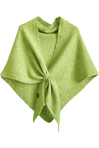 GENERAL Winter Shawl Wraps Women Knitted Shawls and Wraps Cardigan Cape Wool ...