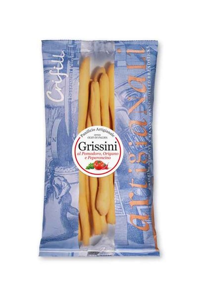 A Grisine Cu Sos De Rosii Oregano Si Ardei Iute 200G