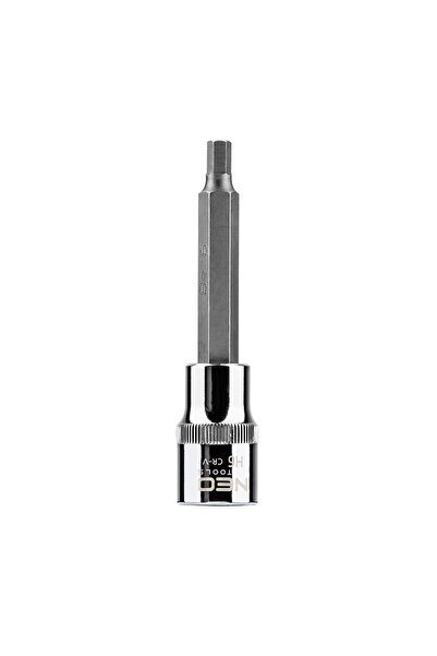 NEO Tools Tubulara cu Bit profil hexagonal lung 1/2", H6 X 100 mm 08-181