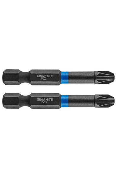 graphite Set biti de impact PZ3X50mm 1/4" 2buc. 56H523