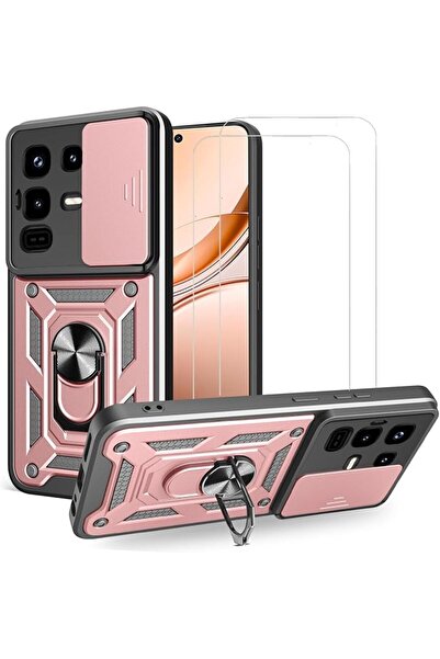 GENERAL غطاء حماية لهاتف إنفينكس نوت 50 برو بلس 5G مع غطاء منزلق للكاميرا وحا...