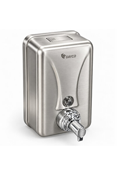 DAYCO Paslanmaz Çelik Sıvı Sabun/Köpük Dispenseri 500 ml / 1000 ml Duvara Monte Sabunluk