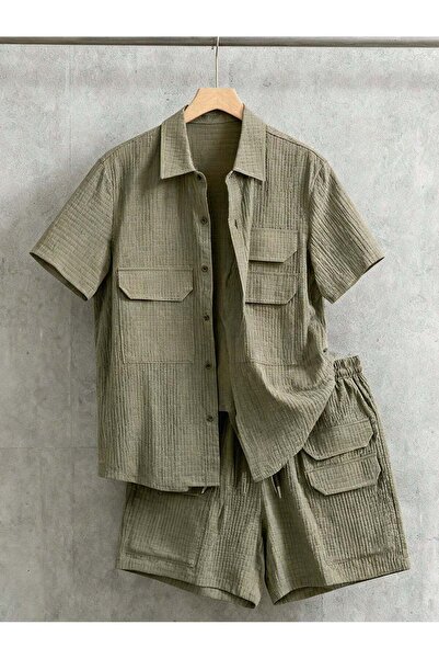 Sheya Suit, khaki