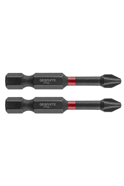 graphite Bit de impact PH2X50mm 1/4 " 2 buc. 56H519