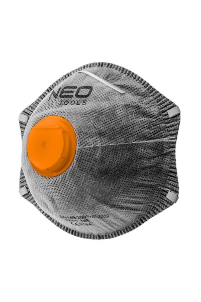 NEO Tools Masca protectie,semi,carbon activ,1 valva, FFP2,3 buc 97-301