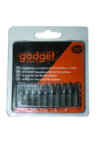Gadget Set de 10 biți S2 PH-3x25mm GD