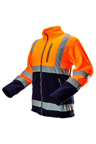 NEO Tools Bluza polar de avertizare portocaliu cu negru 81-741