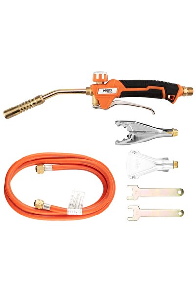 NEO Tools Garnitura de lipit cu aliaj 2kW, 3 arzatori, furtun de 1,5 m 20-012