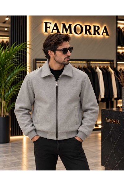 famorra Erkek Kısa Kaşe & Kaban