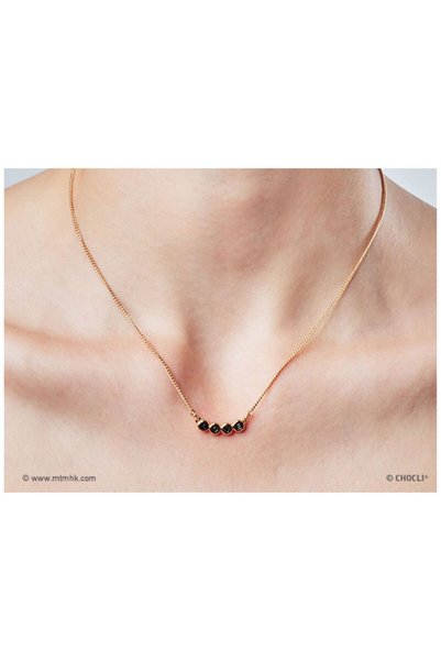 Chocli επίχρυσο κολιέ 18k: Love Letters