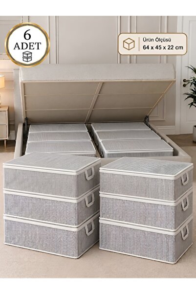 MorPort 6 Pieces of Sofa Bed Storage Bag - under Bed Organizer Bag 64 X 45 X ...
