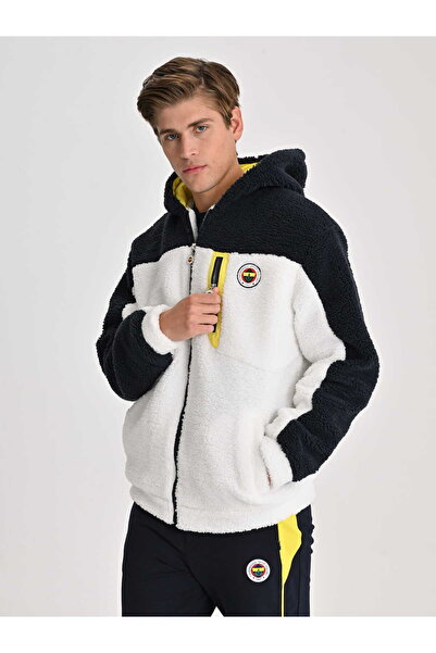 Fenerbahçe ERKEK TRIBUN RENK BLOKLU PELUŞ SWEAT