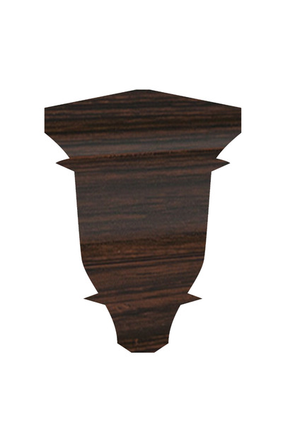 Korner LP52 Colțar interior pentru plintă, Wenge