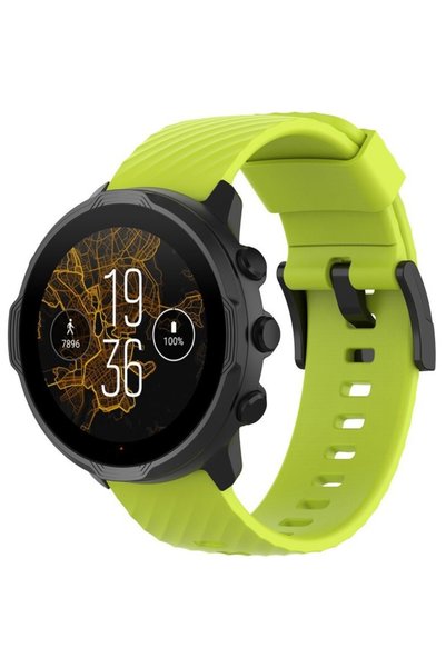 XGSM Curea de silicon pentru Suunto 9, Verde deschis
