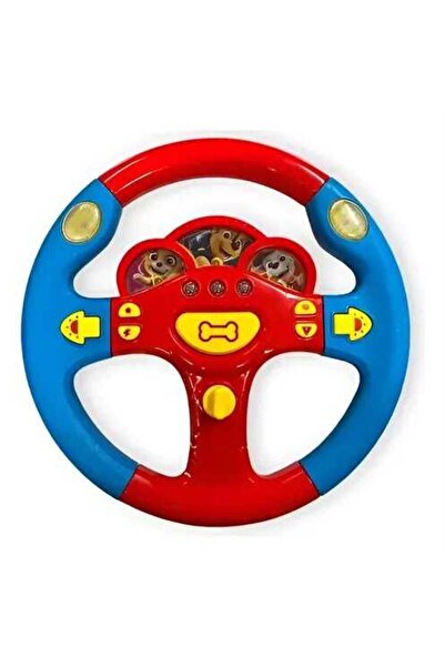 JPT Kids' Steering Wheel Toy with Lights & Sounds