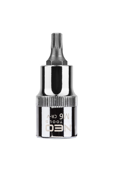 NEO Tools Tubulara cu Bit Spline XZN 1/2",M6 X 55 mm 08-731