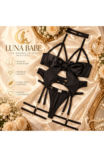 Luna Babe Set lenjerie intimă Fatal Bow