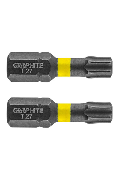 graphite Bit de impact TX27X25mm 1/4 " 2 buc. 56H515