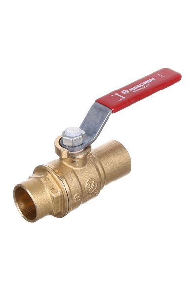 ANTBRO Robinet de Trecere Apa, D22 mm, Maner Levier, Alama, max 185 °C, ANTBRO®