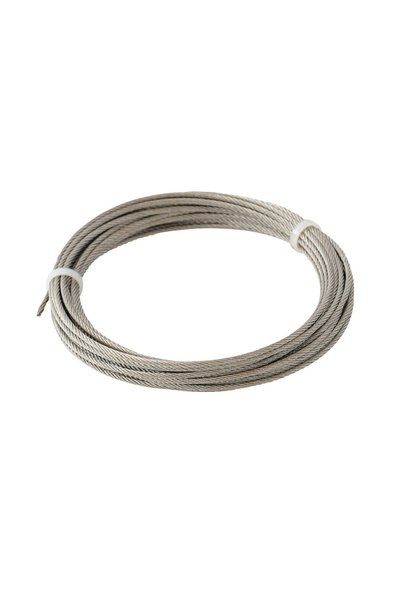 ANTBRO Cablu Otel Inoxidabil, Gri, Ø 1.5 mm, 5 m, Rezistenta max 27 kg, Sarci...