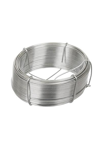 ANTBRO Sarma Otel Galvanizat, Gri, Ø 1.5 mm x L 30 m, Sarcina de Rupere 46 kg...
