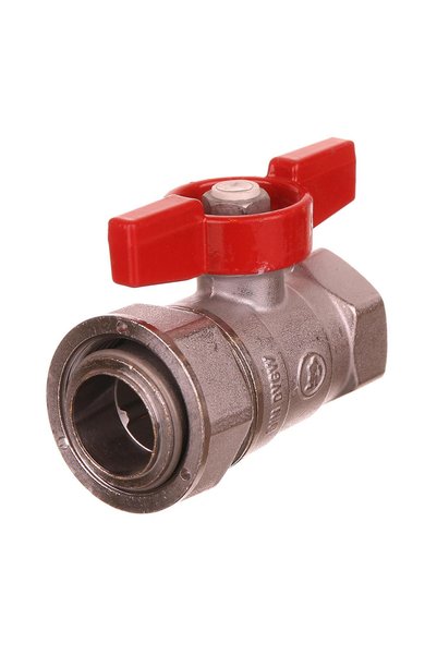 ANTBRO Robinet de Trecere cu Olandez, 3/4" - 1", Interior-Interior, Maner Flu...
