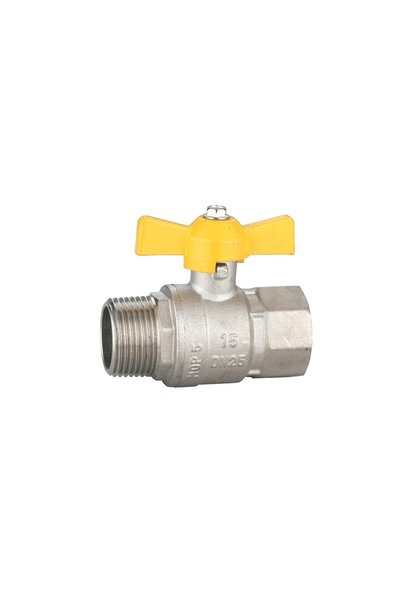 ANTBRO Robinet Gaz, Maner Fluture, 1/2", FI-FE, ANTBRO®