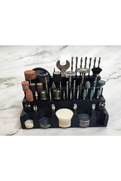 DU&ER Mini Drill Bit Organizer – Rotary Hand Tool Drill Bit Organizer Stand