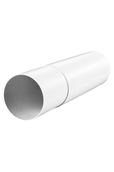 ANTBRO Tub Rigid Telescopic din PVC, Ø 125 mm, L=0.35/0.5 m, Alb, Rezistenta ...