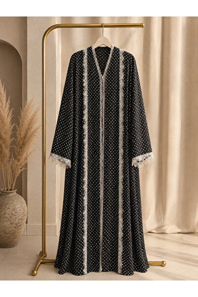 Meemabaya Polka dot abaya