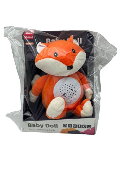 Generic Brand Jucărie din Pluș Baobao, Vulpiță adorabilă, Cu proiecție forme ...