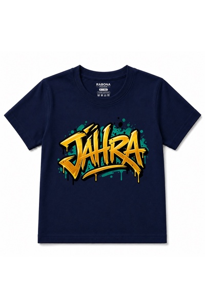 Rabona Fashion Tricou pentru copii Jahra Kuwait cu imprimeu grafic – Design g...