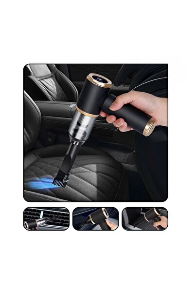 OEM Aspirator Reîncărcabil 5în1 50W cu Duze și Perie – Pentru Praf și Zone Gr...