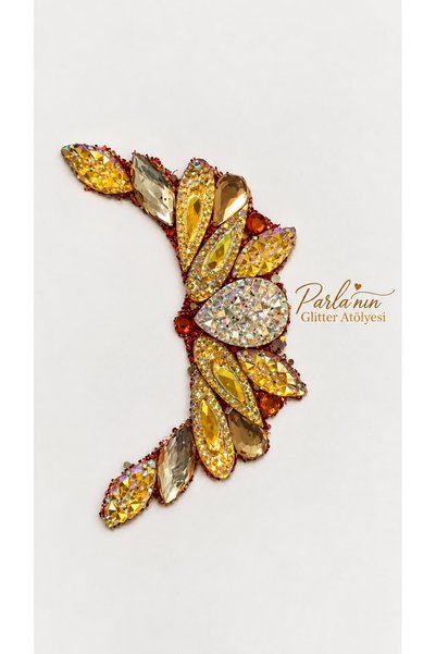 parla'nın atölyesi (PRL) Kendinden yapışkanlı sticker Glitter yüz taşı ışıltı...