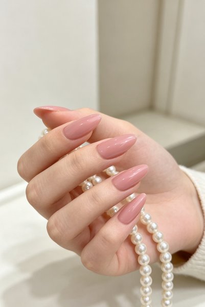 Easy Beauty Kısa Badem Takma Tırnak XSMALL 10 Adet Takma Tırnak Seti DXR21